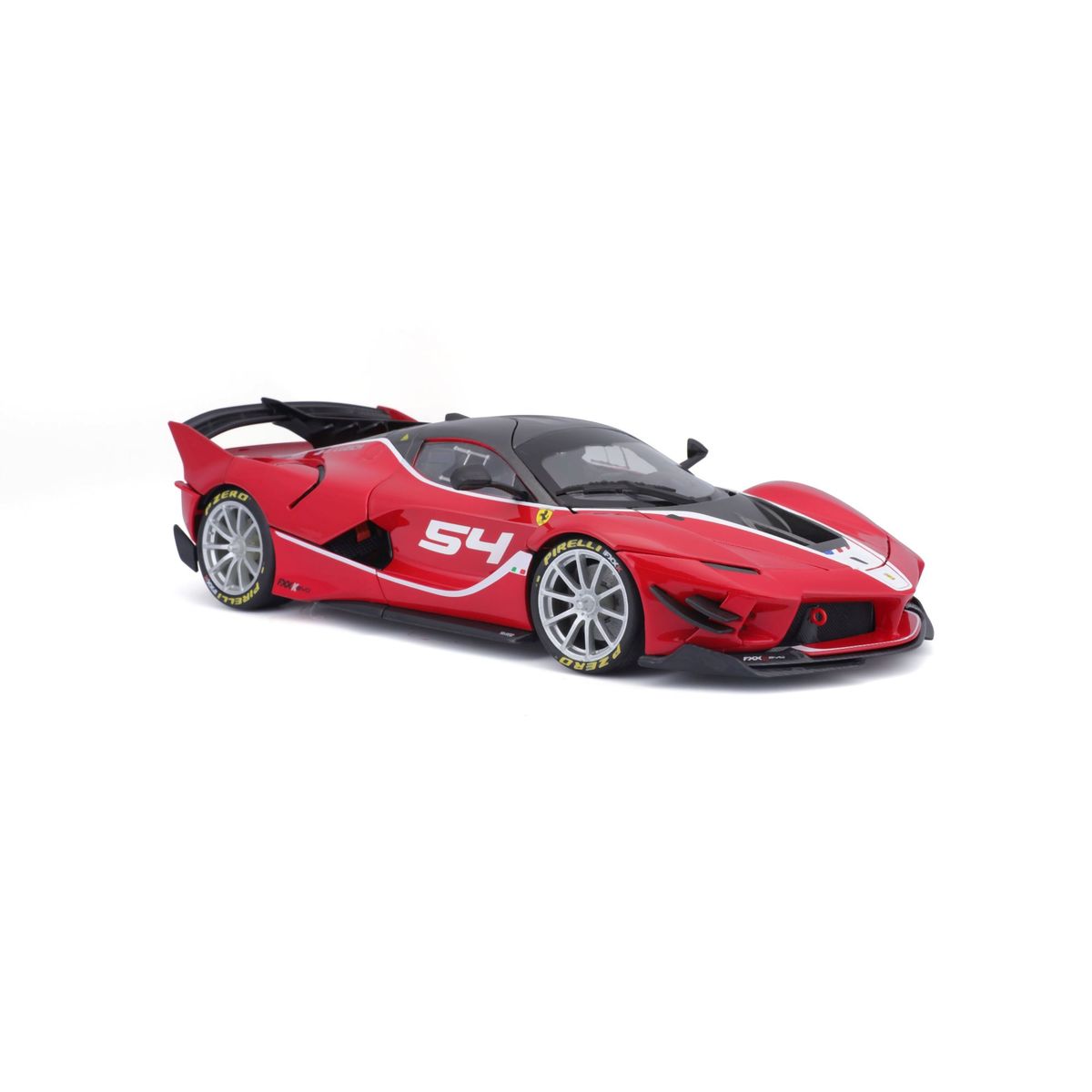 Bburago 1/18 Ferrari FXX K EVO - Signature series - Red #54 (27cm
