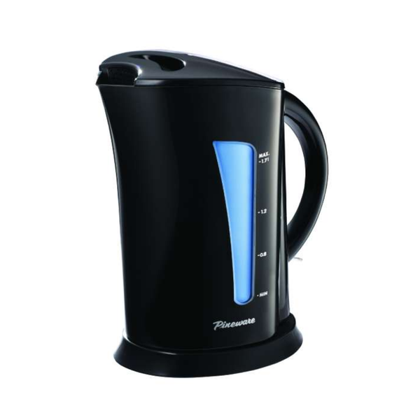 Pineware 1.7L Cordless Jug Kettle - Black