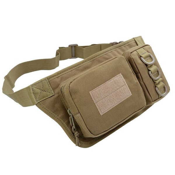 Tactical Casual Waterproof Waist Pouch Bag
