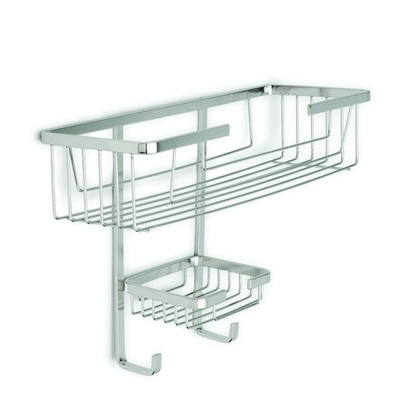 OOZU Bath Organiser, Stainless Steel