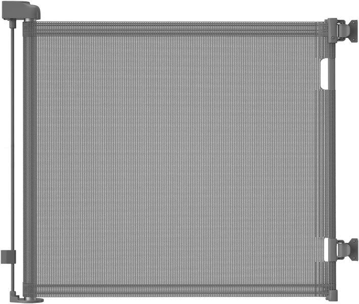 1.4M Retractable Stair Gate for Baby Mesh Baby Gate or Mesh Dog Gate