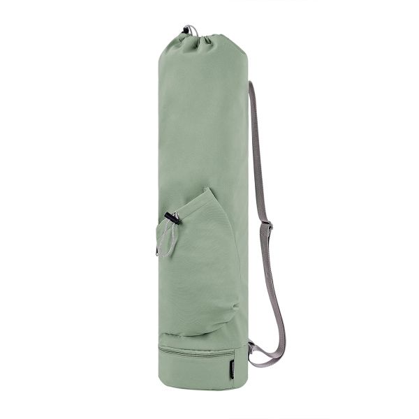 Yoga Mat Bag with Water Bottle Pocket and Bottom Wet Pocket for Pilates