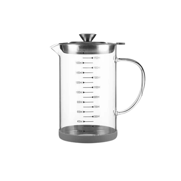 1.8 Litre Glass Oil Strainer Can