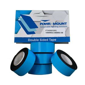 Double sided Mounting Tape Black Water Proof 5pk 0.8x18x1m P/P | Shop ...