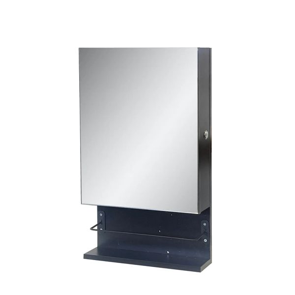 Stella Cosmetics Cabinet with LED Mirror - White