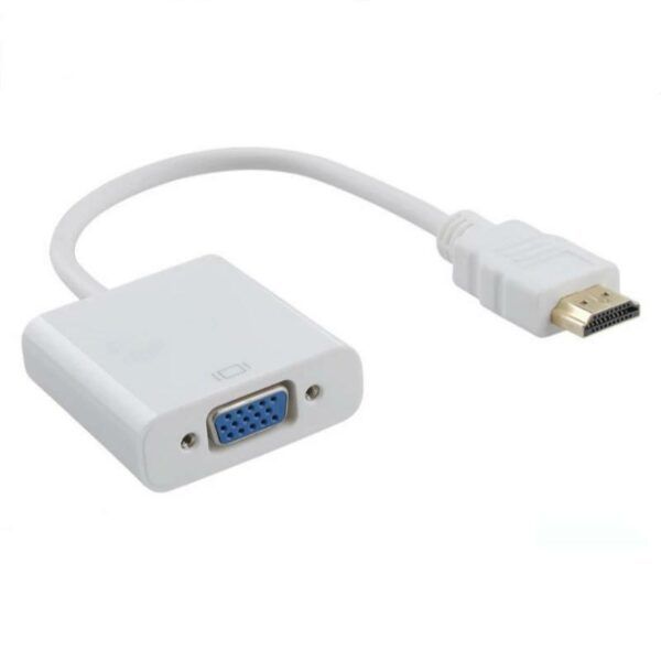 HDMI-VGA Adapter Converter Cable 1080P, Male to Female Adapter