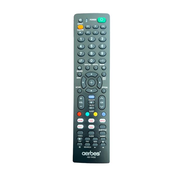 Aerbes AB-YK02 TV Remote Control Compatible With Sony And Most TVs