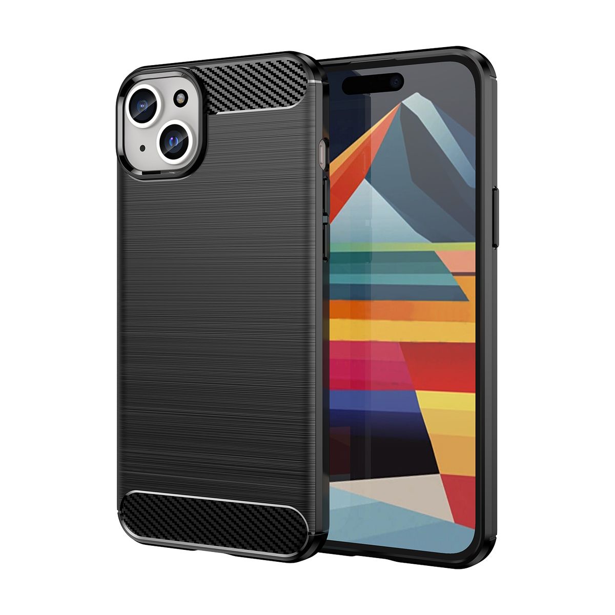 Celltime Carbon Fiber Design Cover For Iphone 15 Plus Shop Today Get It Tomorrow 8952