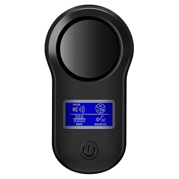 Ultrasonic Pest Repeller Indoor in Pest Anti with LCD Screen UK Plug