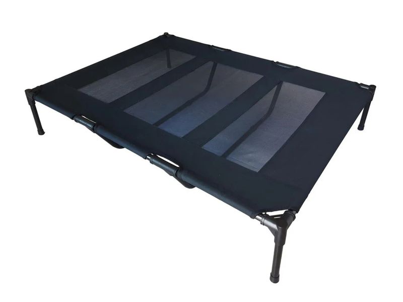 XL Elevated Dog Bed - Heavy-Duty Cooling Pet Cot, Portable &amp; Foldable