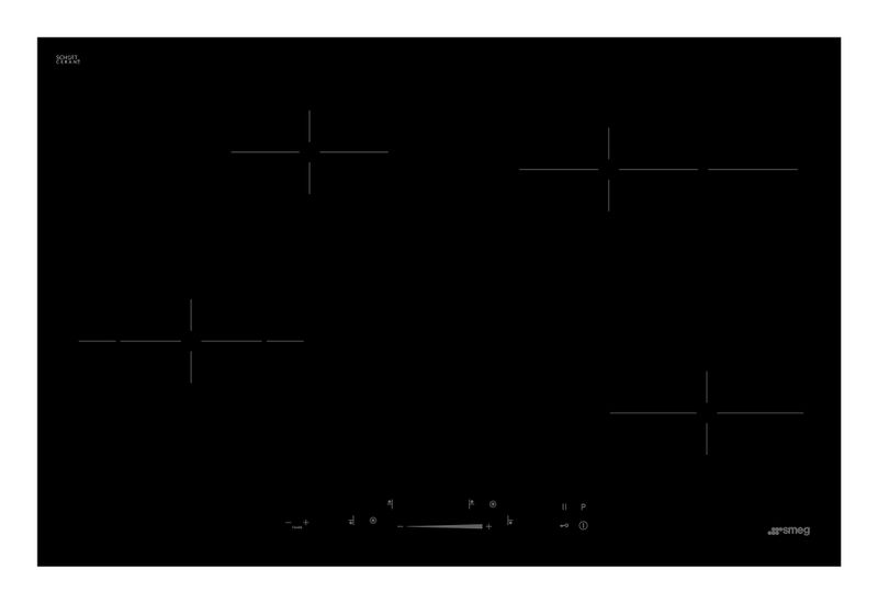 Smeg SE484EMTD 77cm Ceran Hob
