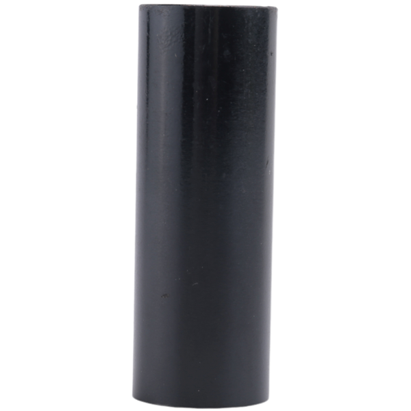 1pc Guitar Slide Black Stainless Steel Finger Knuck