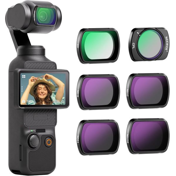 Magnetic ND CPL UV Filter Set Compatible With DJI OSMO Pocket 3 ND 16 32 64
