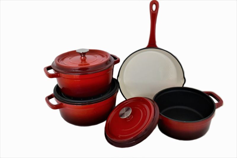 Tissolli Cast Iron Set - 7 Piece