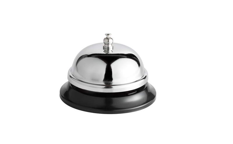 Service Bell Stainless Steel