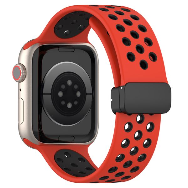 Silicone Sport Strap Compatible With Apple Watch