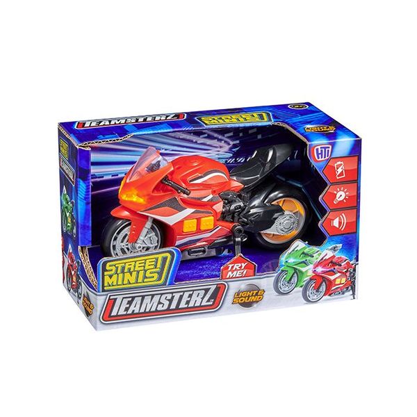 Teamsterz Street Minis Lights &amp; Sounds Street Bike-Blindbox