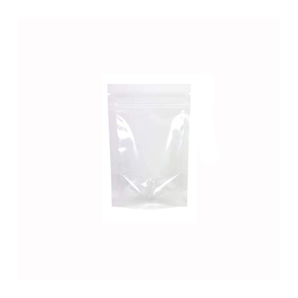 Thickened High-Definition Transparent Stand up Pouch Bags - 50 Piece