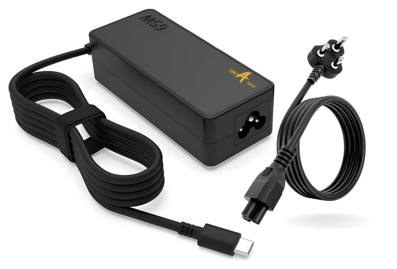 USB-C Laptop AC Charger Adapter 65W (Compatible with HUAWEI Type-C)