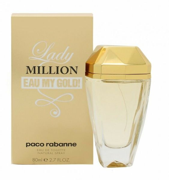 Paco Rabanne Lady Million Eau My Gold Eau de Toilette - 80ml (Parallel Import)
