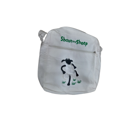 Shaun the sheep plush toy with bag baby bag school bag soft toy