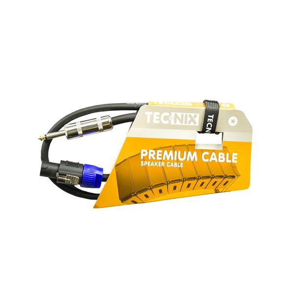 Tecnix Professional Speaker Cable with Speak-on Male To 2.5mm Jack - 3m