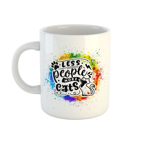 Mug Antisocial - Less People More Cats