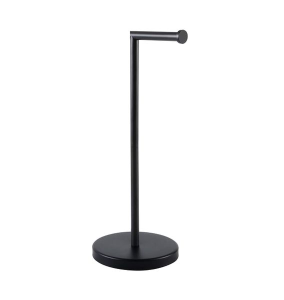 Free Standing Stainless Steel Toilet Paper Holder Stand for Bathroom