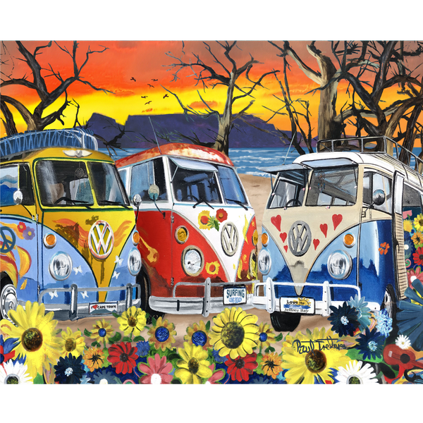 RGS Group Gone Surfing 1500 Piece Jigsaw Puzzle