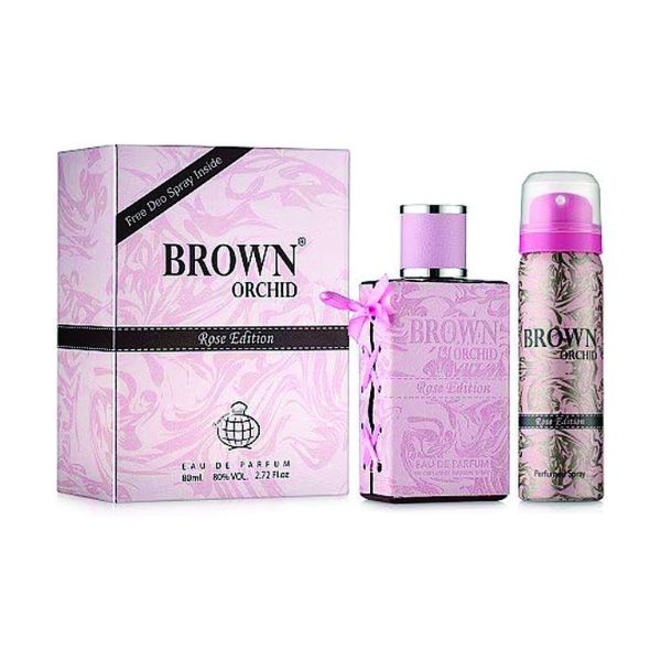 Brown Orchid Rose Edition 80ml &amp; 1 Deo Spray