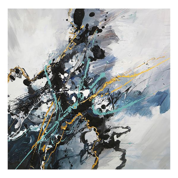 Abstract Decorative Wall Art - 100cm