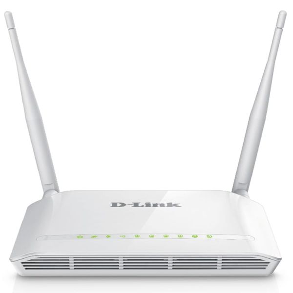 D-Link VDSL2/ ADSL2+ Wireless N300 4-Port USB Router