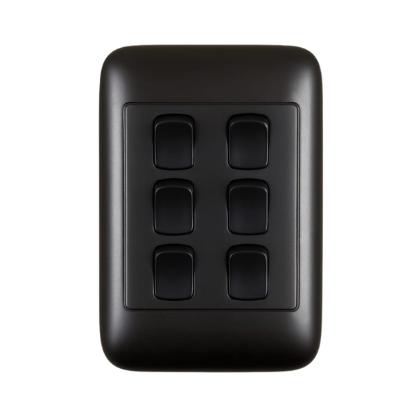 Onesto Oracle 4x2 6Lever 1Way Black