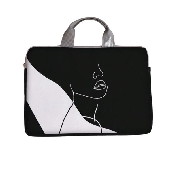 Figure Graphic Laptop Bag