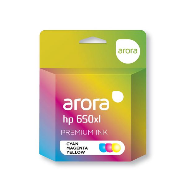 HP 650XL Tri Colour Compatible High Yield Ink Cartridge - CZ102AE