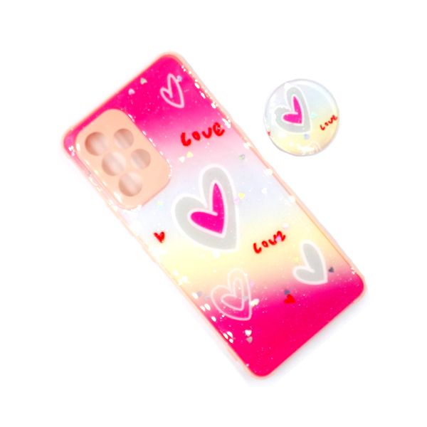 Pop Socket Case for Samsung Galaxy A53 5G