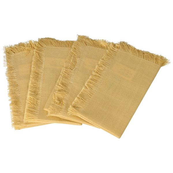 Danny Home Napkins Set 4 Piece 44.5cm - Yellow