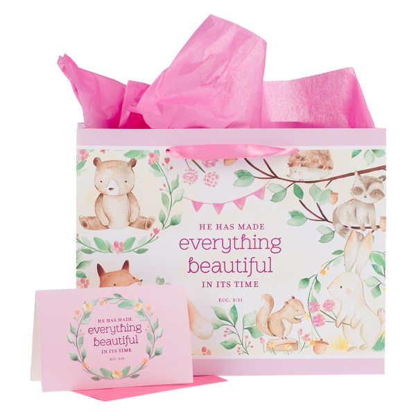 Large Landscape Gift Bag with Card for Girls - Everything Beautiful