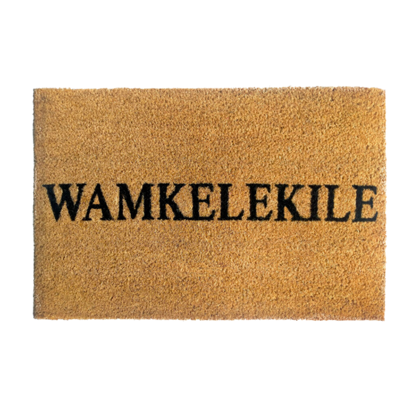 Entryway Doormat, Zulu Greeting, 40x60cm