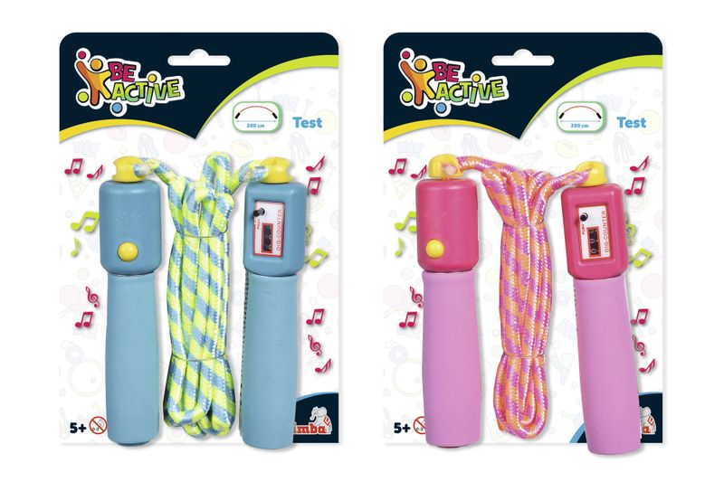 Be Active Jump Rope with Sound and Counter, 2 Assorted - Blind Box