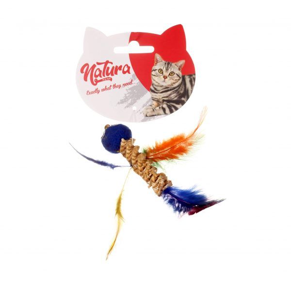 Natura Dental Feathered Bird Cat Toy