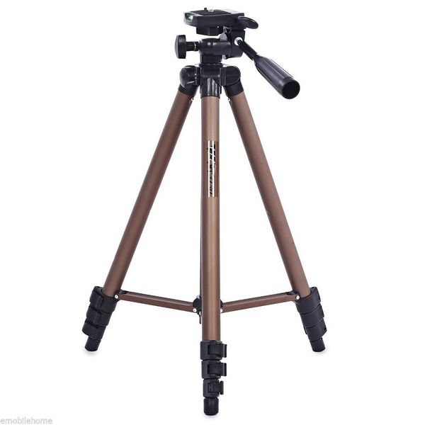 WT-3130) Protable Lightweight 4-sections Aluminum Alloy Camera Tripod