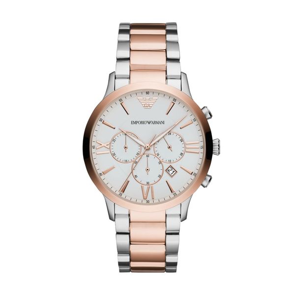 Armani Mens Silver Stainless Steel Watch - AR11209