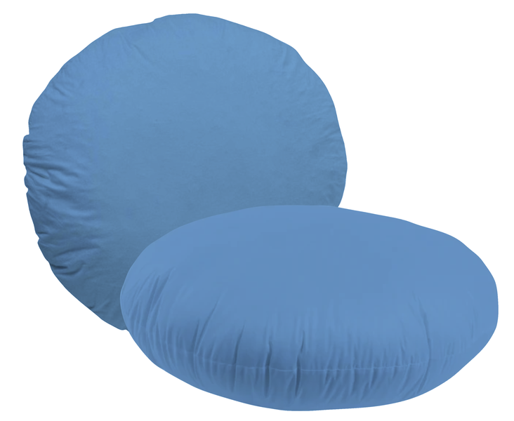 PepperSt - Round Cushion Cover Set – Sky Blue (5 Sizes available)