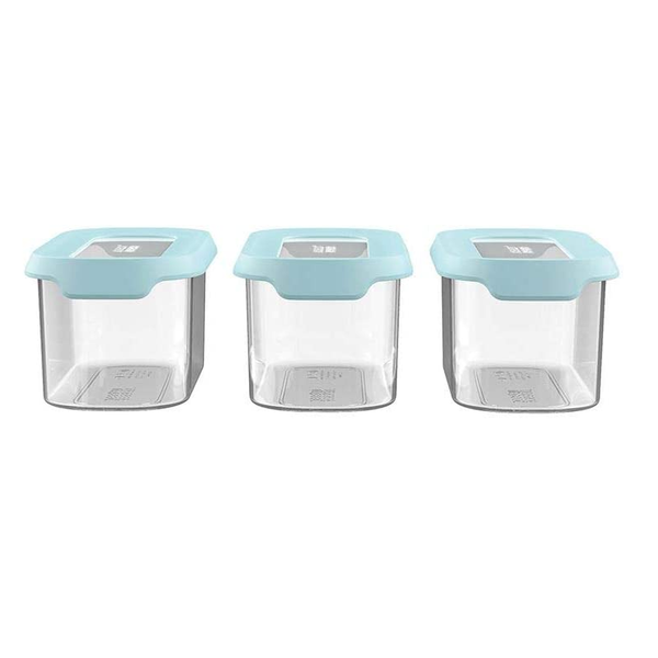 Set of 3 Under-desk Airtight Food Storage Set