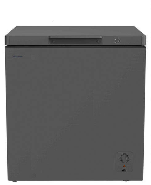 Hisense 198L Chest Freezer with Seamless Frame and Boundless Door - Grey