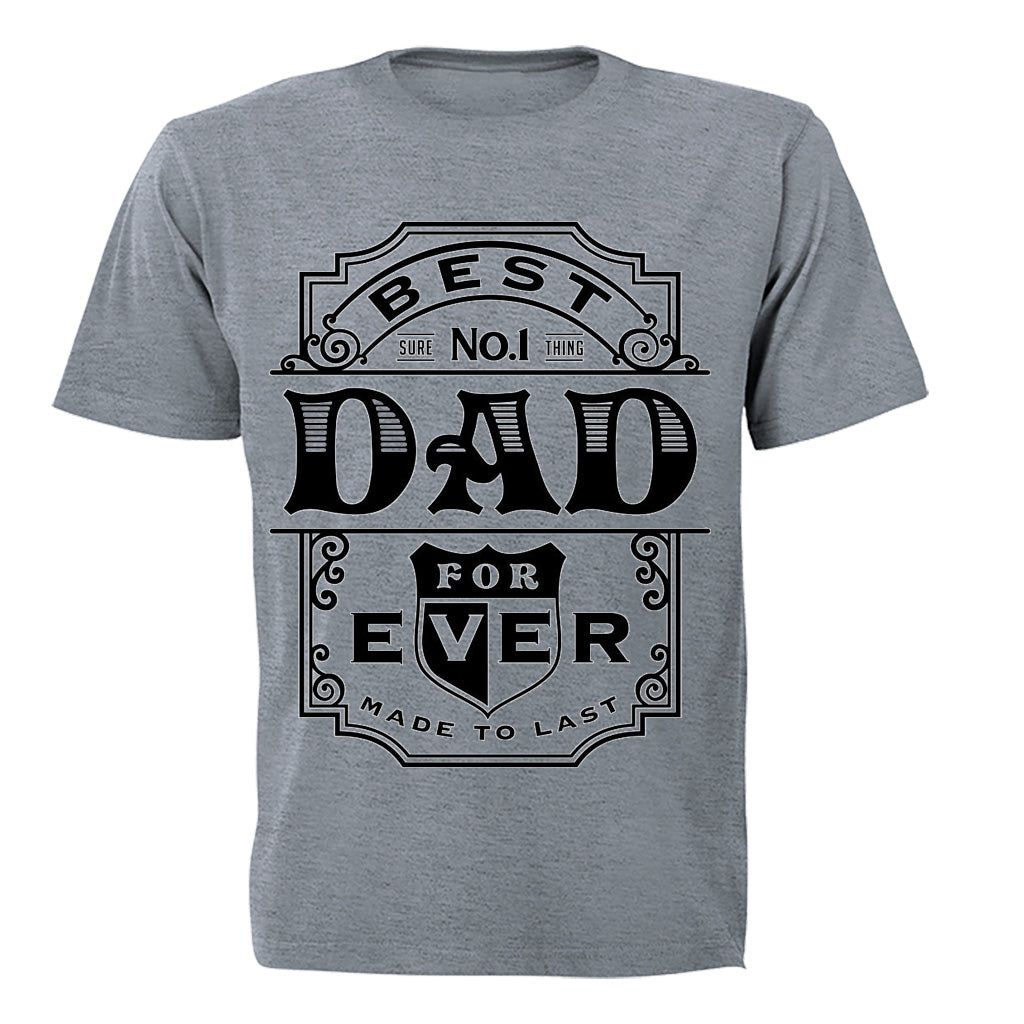 Best No.1 Dad Ever - Adults - T-Shirt | Shop Today. Get it Tomorrow ...