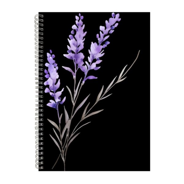 Wild Flowers 17 A4 Notebook Spiral Lined Trendy Notepad Idea 396