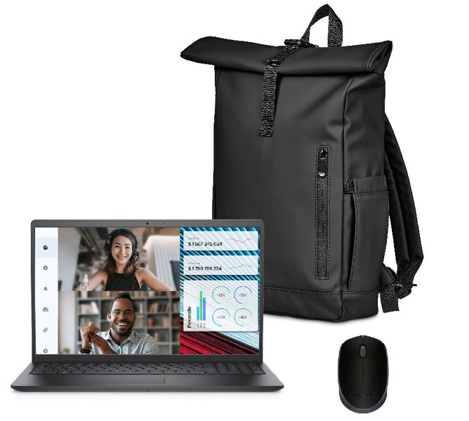 Dell Intel Core i3 + Highveld Laptop Bag Black + Logitech Mouse Bundle