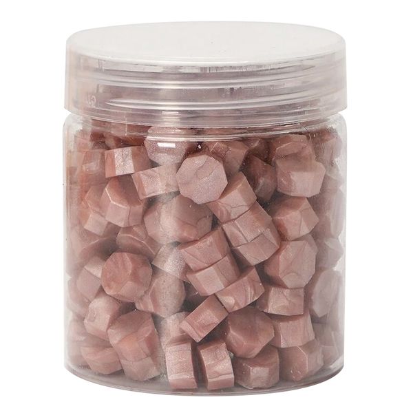 200 Wax Seal Beads - Rose Gold